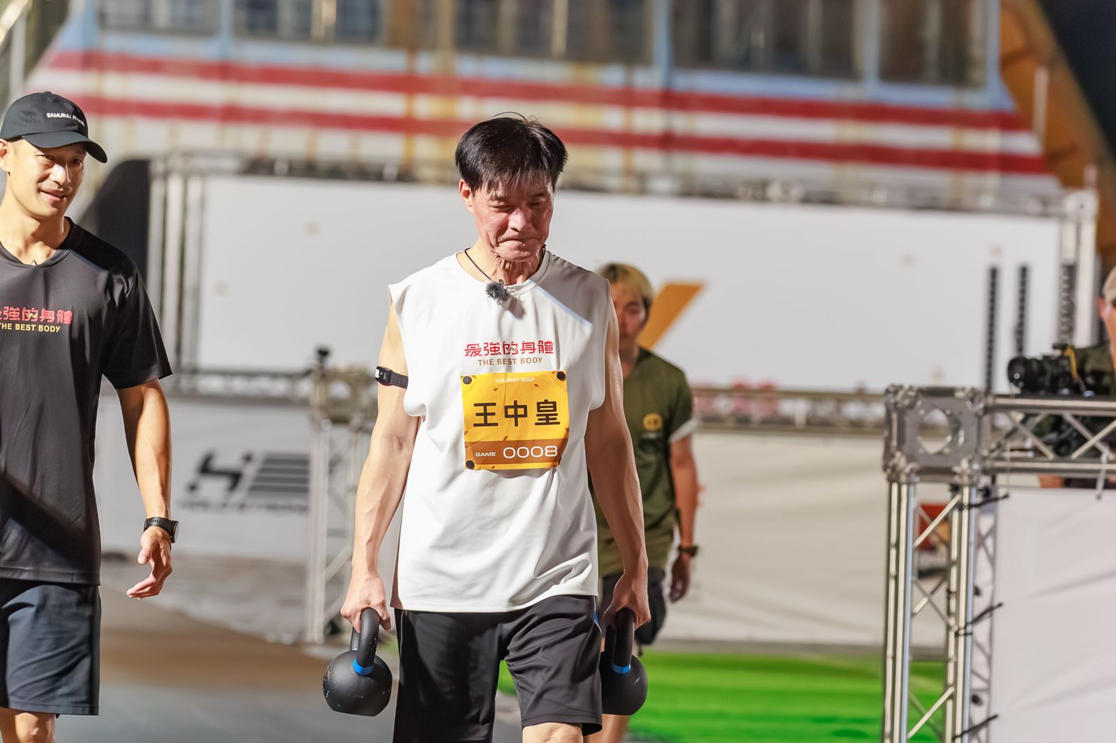 王中皇他透露自己從小就運動細胞發達，曾是校內田徑隊。好看娛樂提供