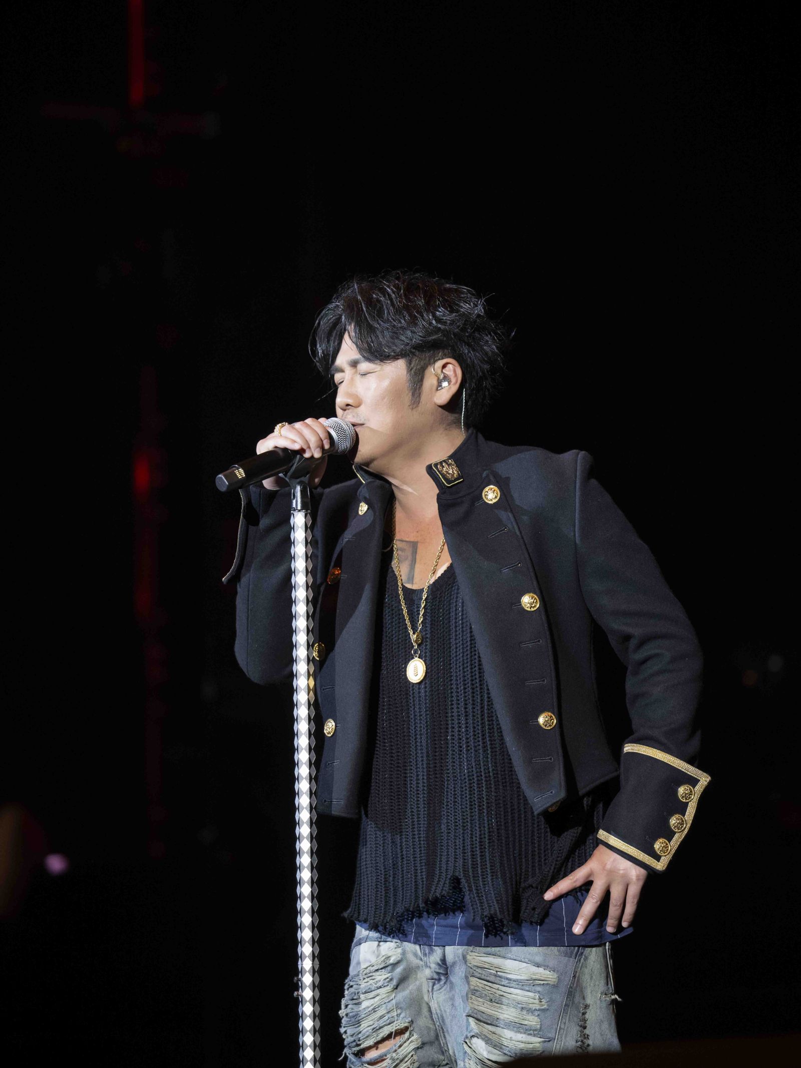 曹格日前在澳門開唱。滾石唱片提供