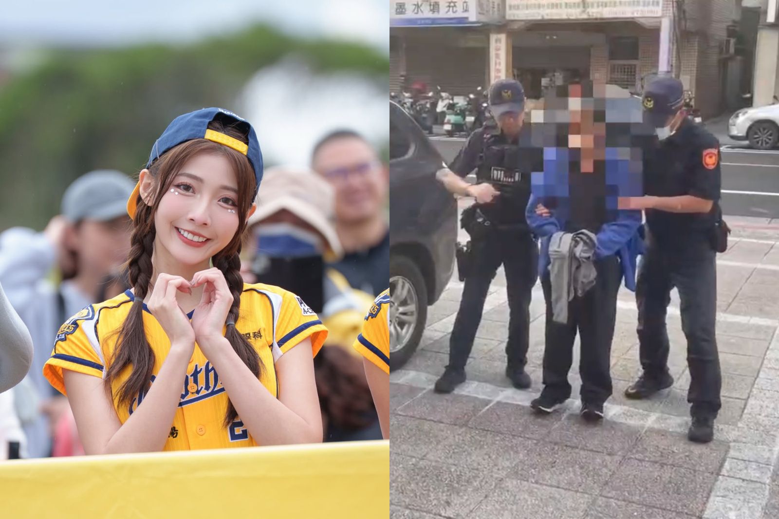 鐵粉藏刀砍傷汶汶!藍衣嫌犯遭警逮捕畫面曝 主辦方琴佳諾強硬發聲:絕不姑息