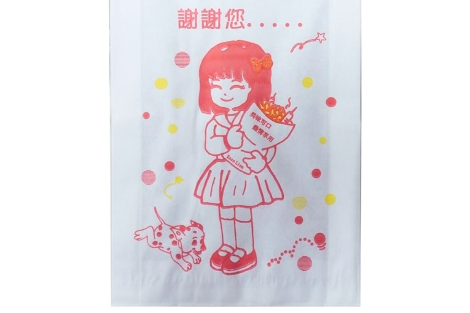 鹹酥雞紙袋女孩有感人故事？網見「1細節」氣炸：流量也要用偷的