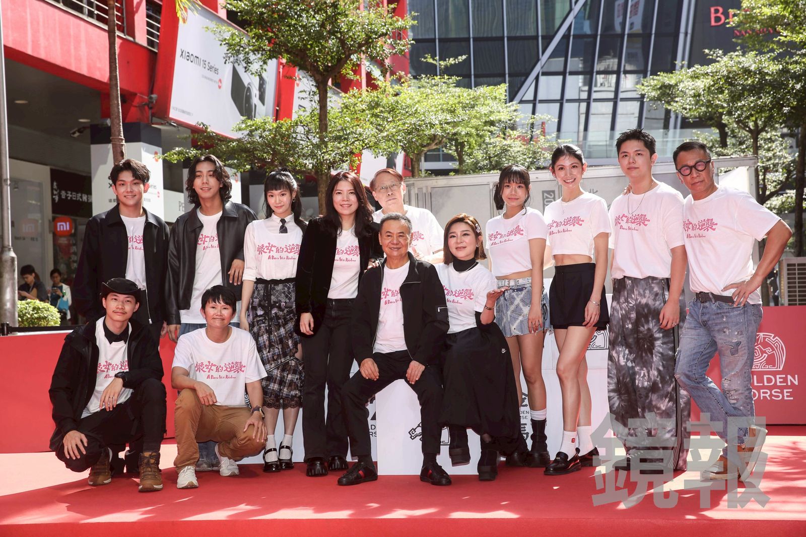 電影《恨女的逆襲》所有主創團隊一起出席金馬首映典禮。李鍾泉攝