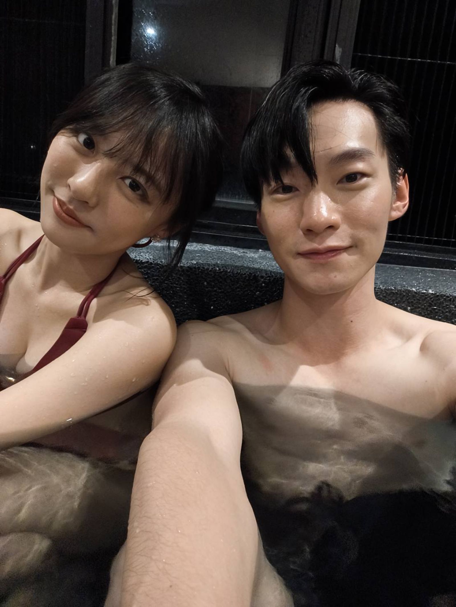 《戀愛，重修中》張雅惟（左）與洪義。三立提供