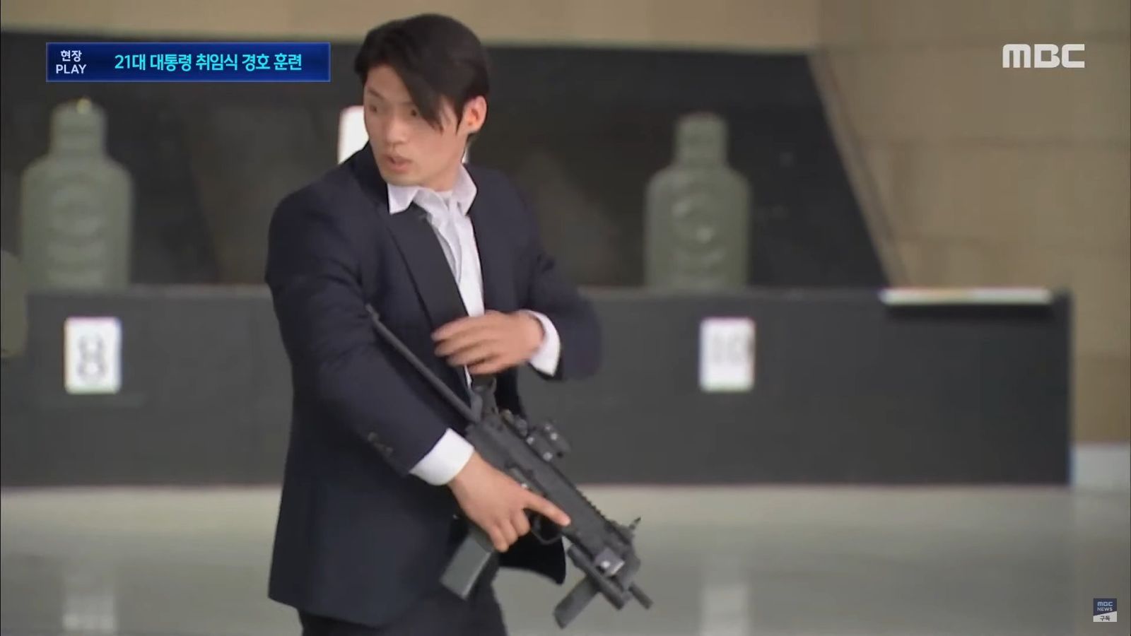 比電影更帥！韓總統就職維安演習　特勤媲美韓星等級