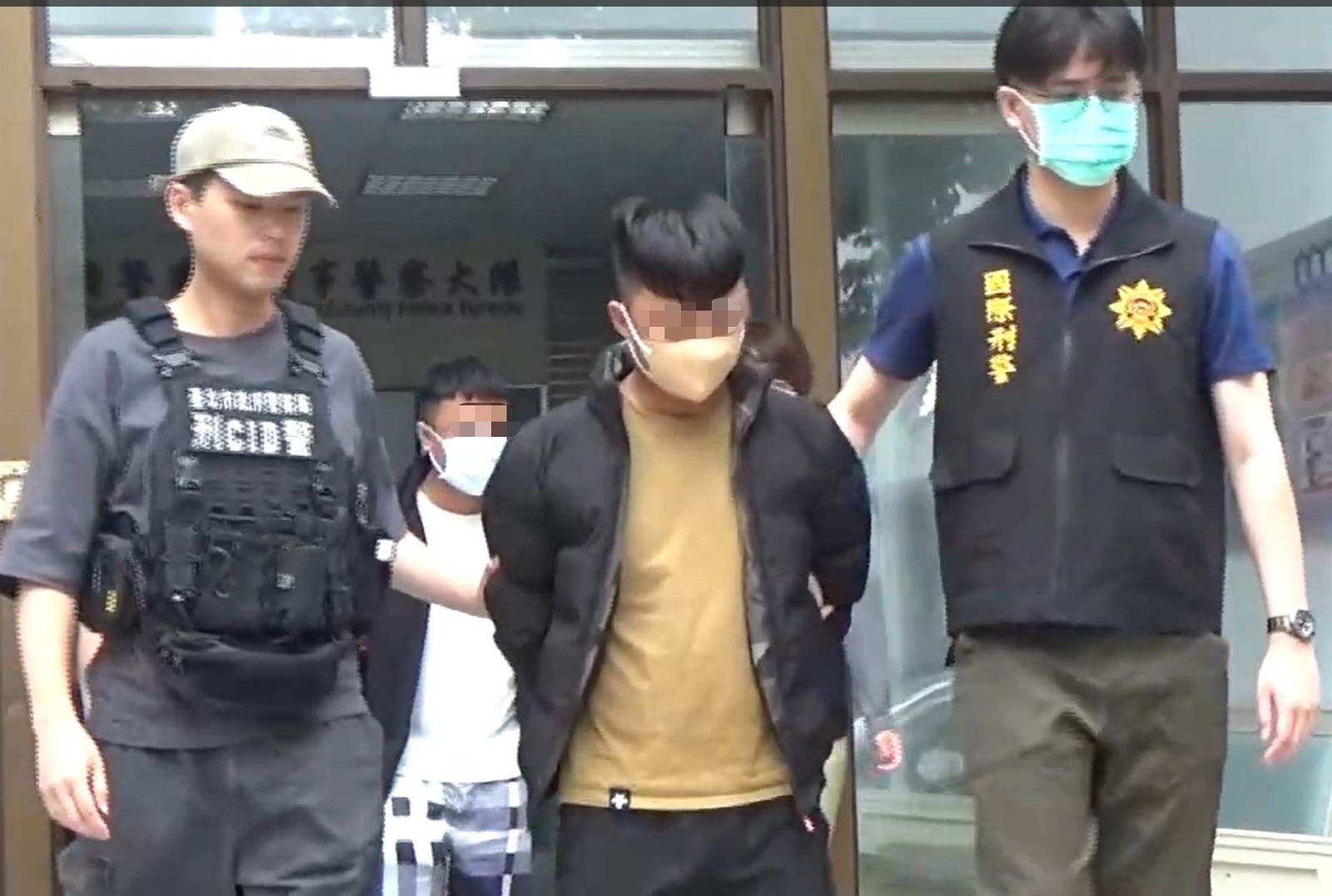 竹聯幫仁堂夏姓男子負責在台接應。翻攝畫面