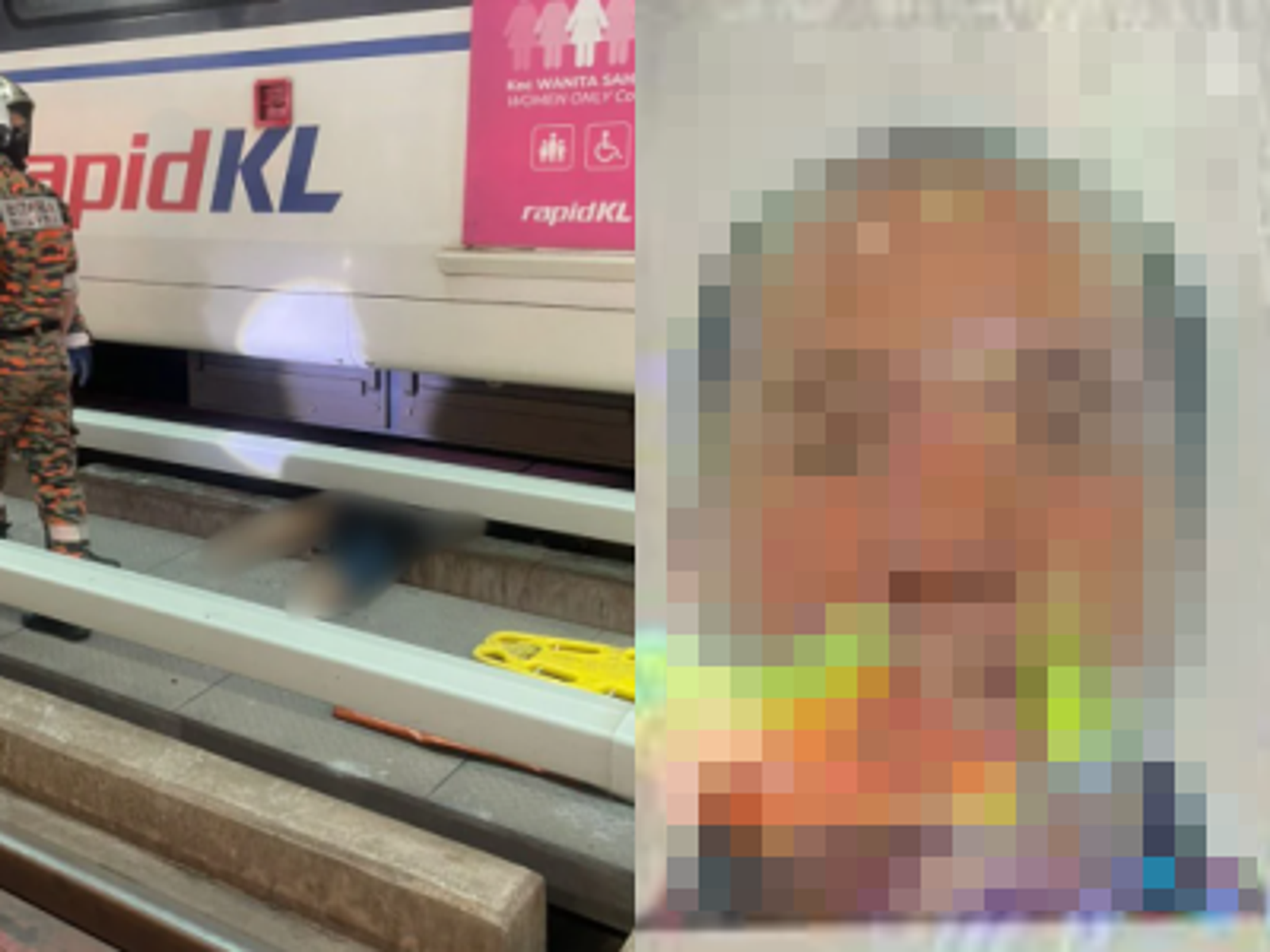 台籍6旬張姓男子馬來西亞落軌 遭列車輾斃