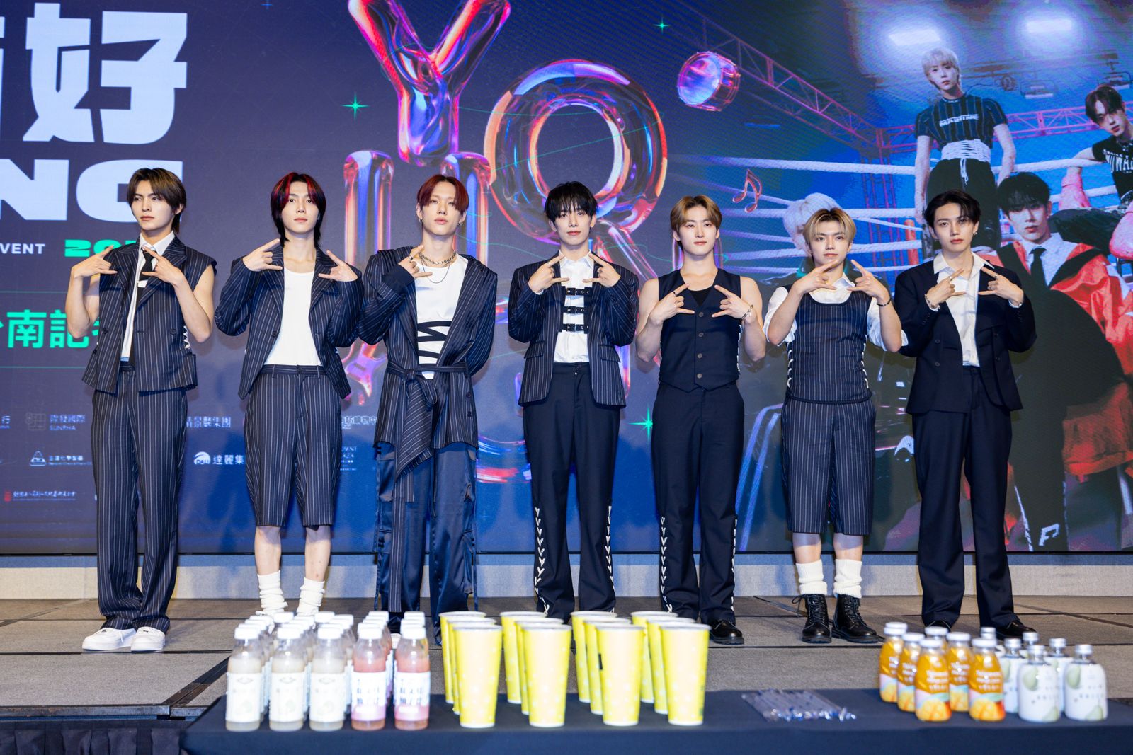 ALL(H)OURS參與完跨年演出後,還將留在台南拍團綜。COME ON JKSSP提供