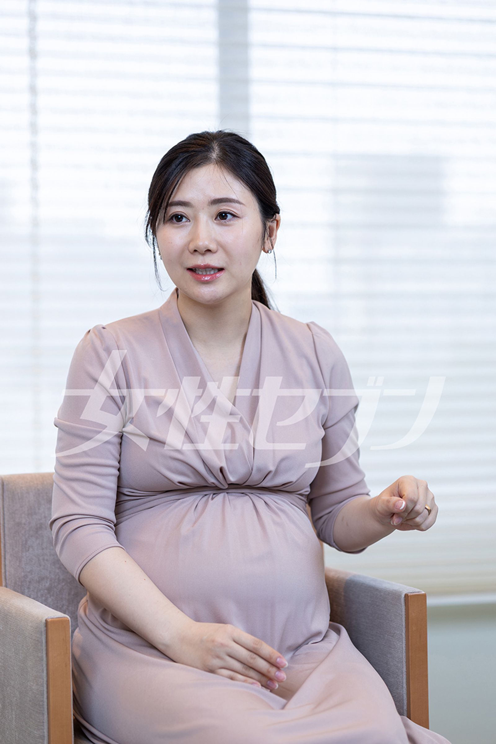 福原愛於2025年底宣布懷孕。翻攝女性セブンプラス