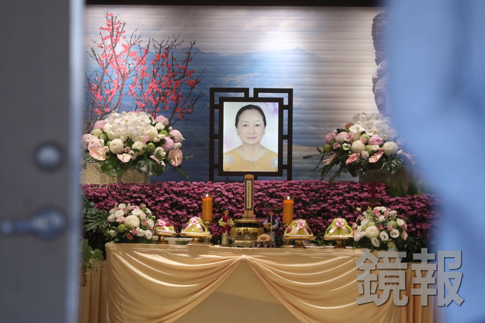 藍琪隱退多年,告別式上遺照曝光她晚年模樣。攝影林煒凱