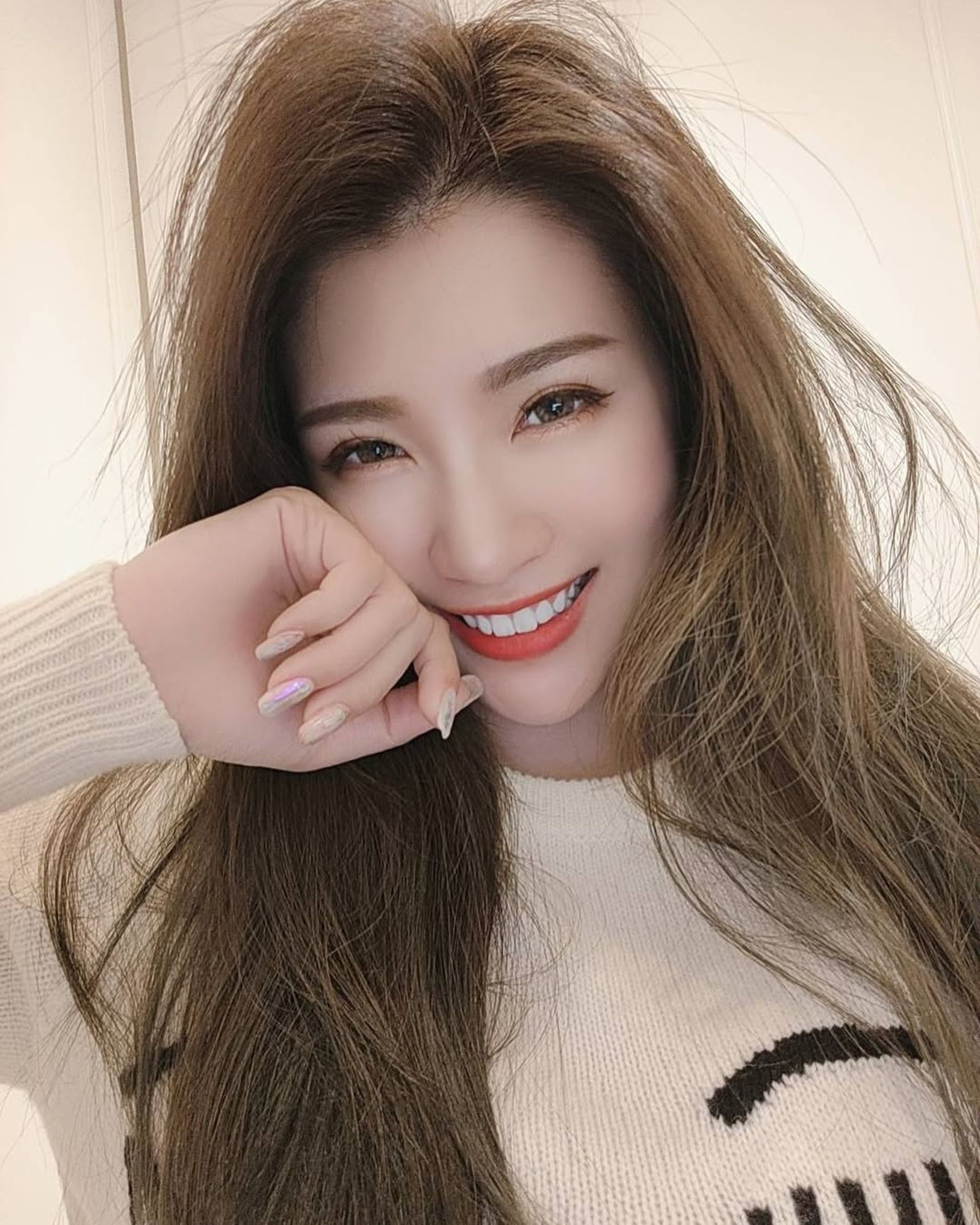 妍兒把恐怖經驗PO上網。圖/@yaner.f IG