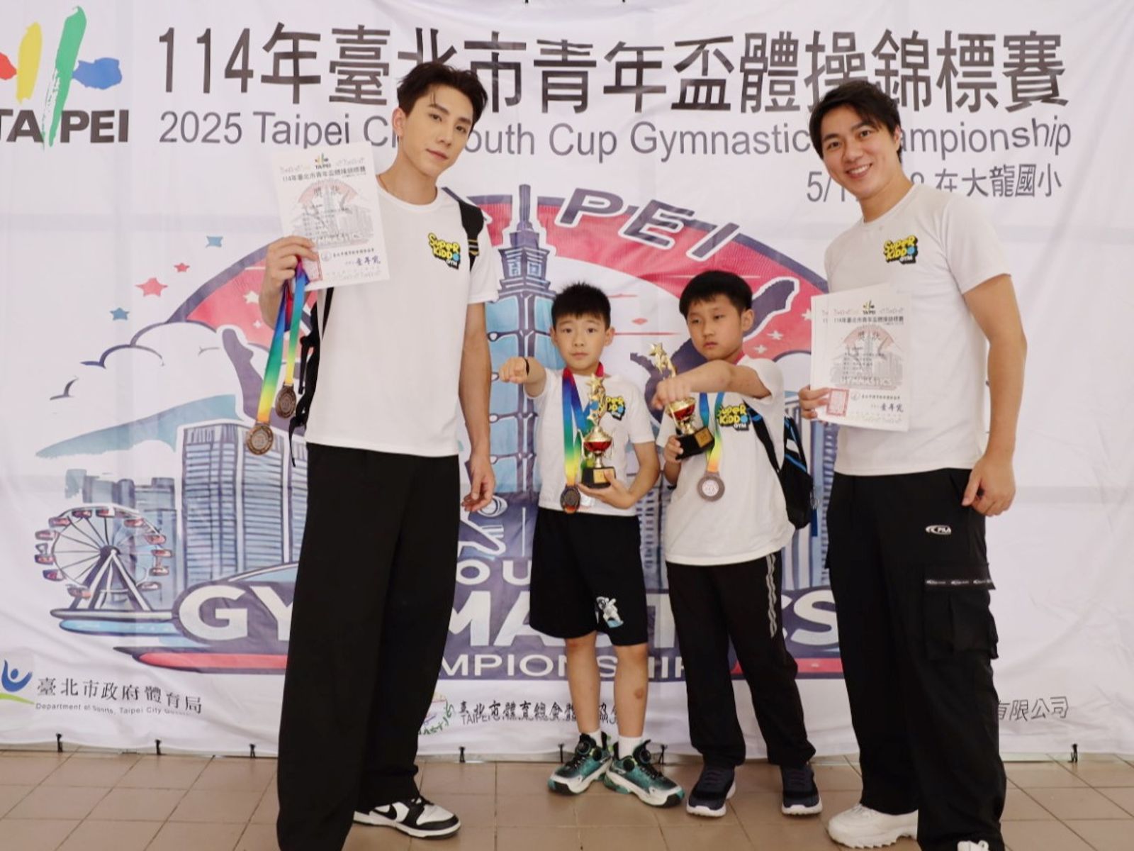 演員轉戰體操圈　古程丰助攻體操小選手奪15面獎牌