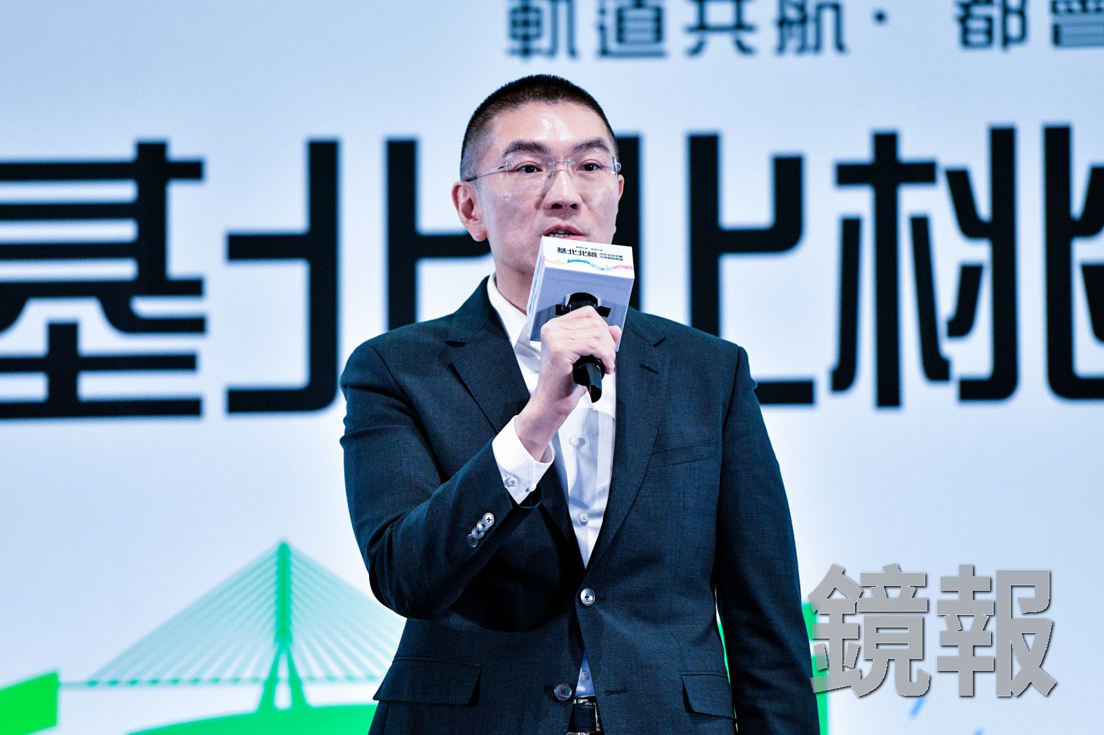 《鏡新聞》公布民調,對於基隆市長謝國樑團隊的施政滿意度,46.7%民眾表示滿意,35.9%不滿意。攝影李智為