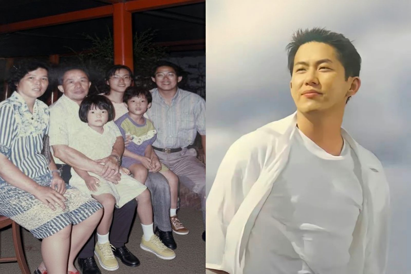 二手公事包藏「32年前全家福」!主角竟是大咖男星 暖心紙條看哭全網