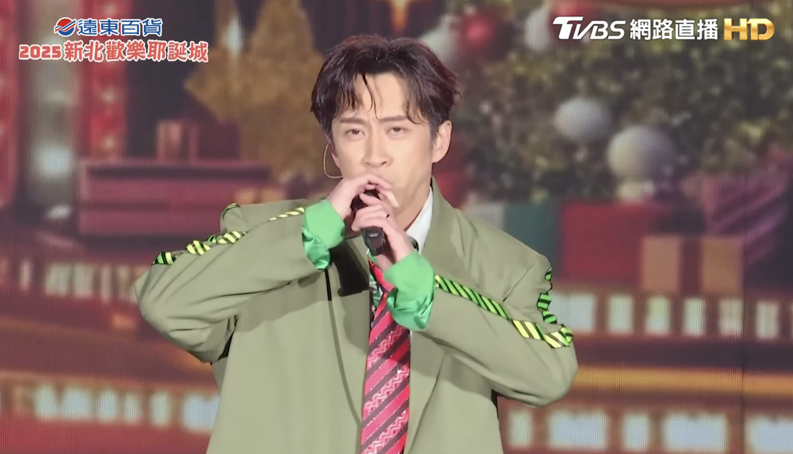 「跳唱天王」陳漢典首次擔任新北耶誕城表演嘉賓　POPPING SOLO帥度爆棚