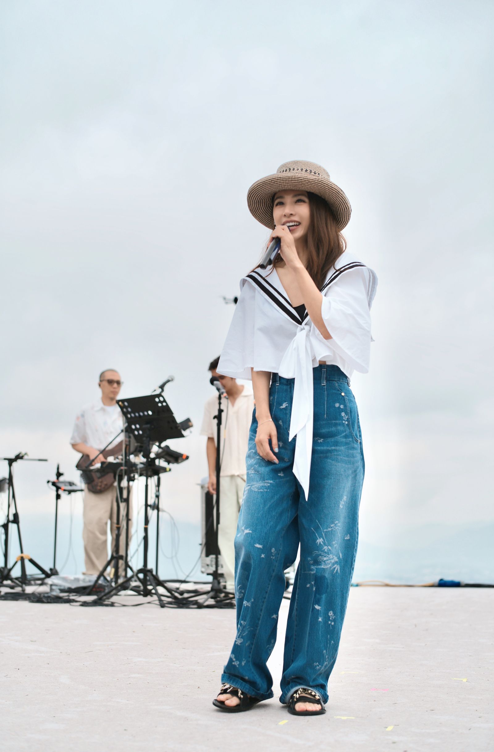 田馥甄的「田調」小巡演上週末在南投埔里舉行。何樂音樂提供