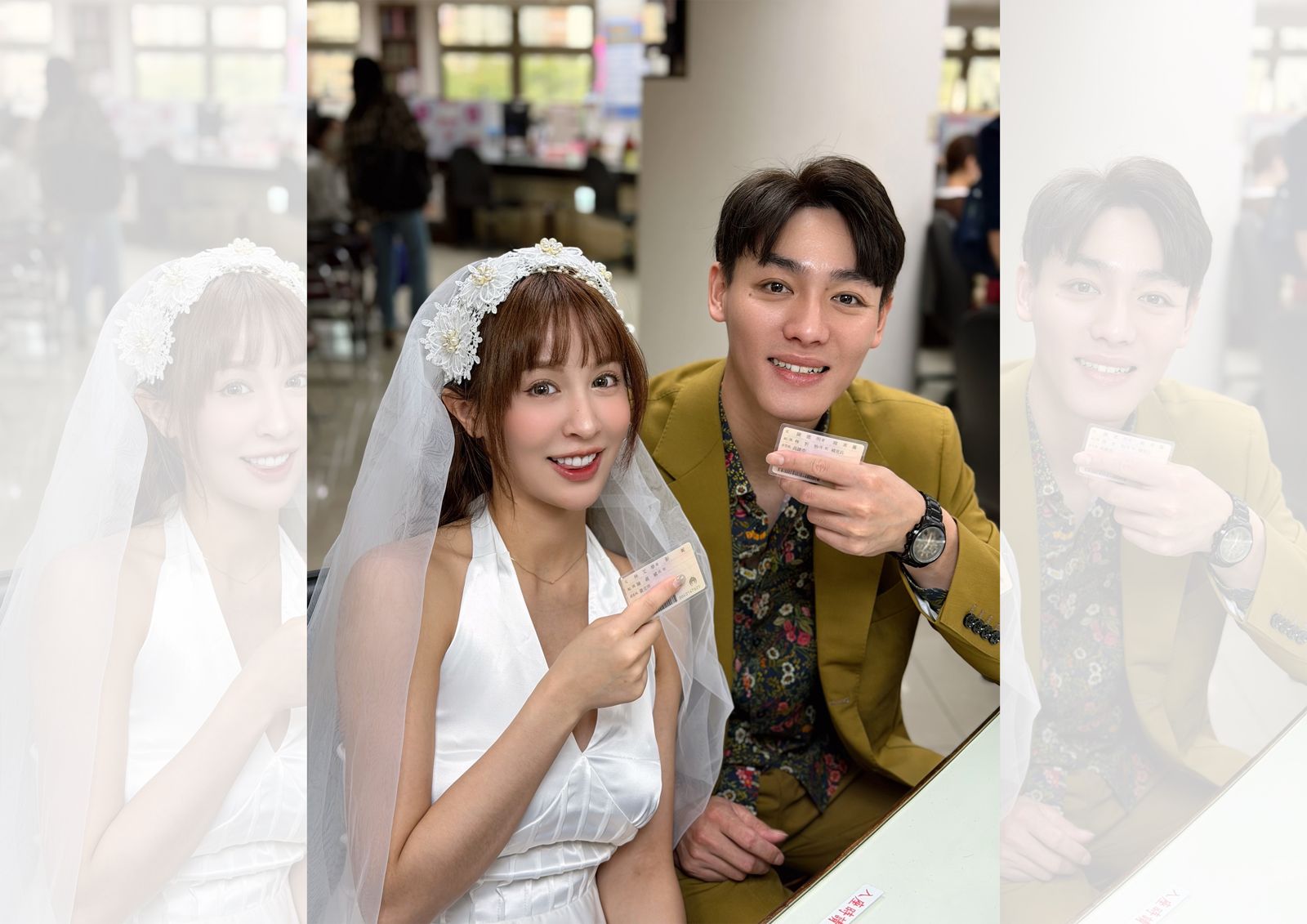 陳晨威求婚成功後今日火速登記　與Passion Sisters啾啾正式結婚