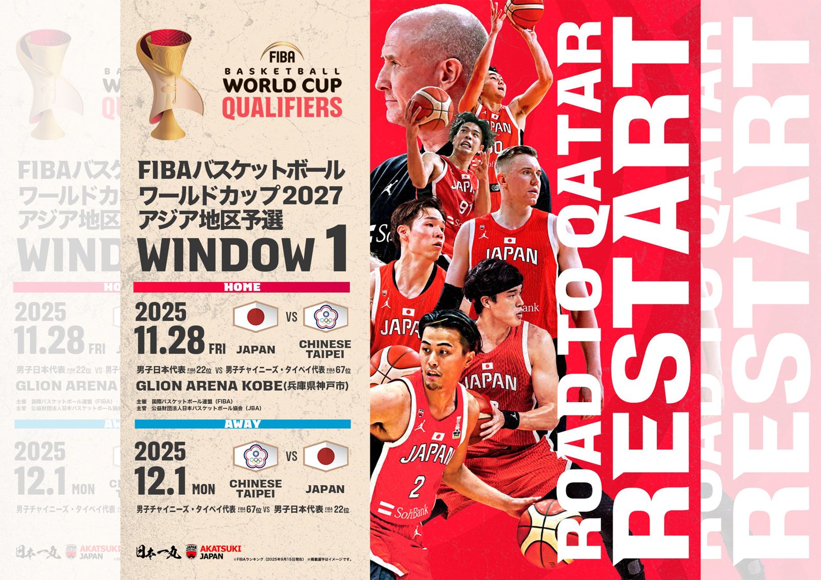 籃球/伊藤拓摩上任喊「最強一體感」日本男籃拚世界盃與奧運門票 首戰中華隊成關鍵