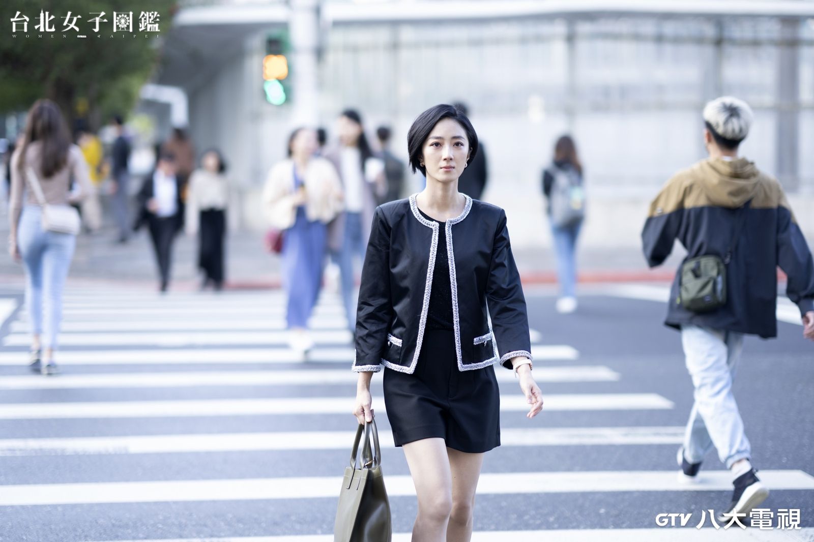 《台北女子圖鑑》桂綸鎂飾演北漂女子，角色年齡橫跨20年。八大電視提供