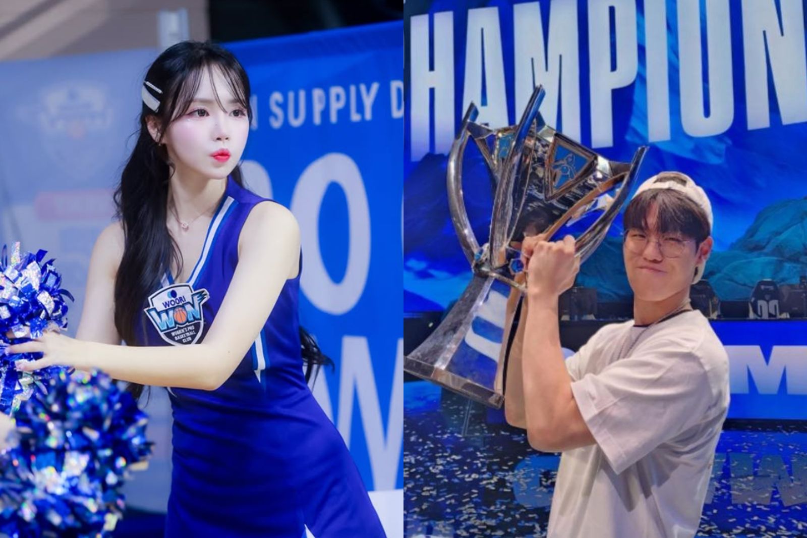 文慧真(左)家族基因強,還有位《英雄聯盟》世界冠軍選手弟弟文炫竣。翻攝文慧真、t1_oner IG