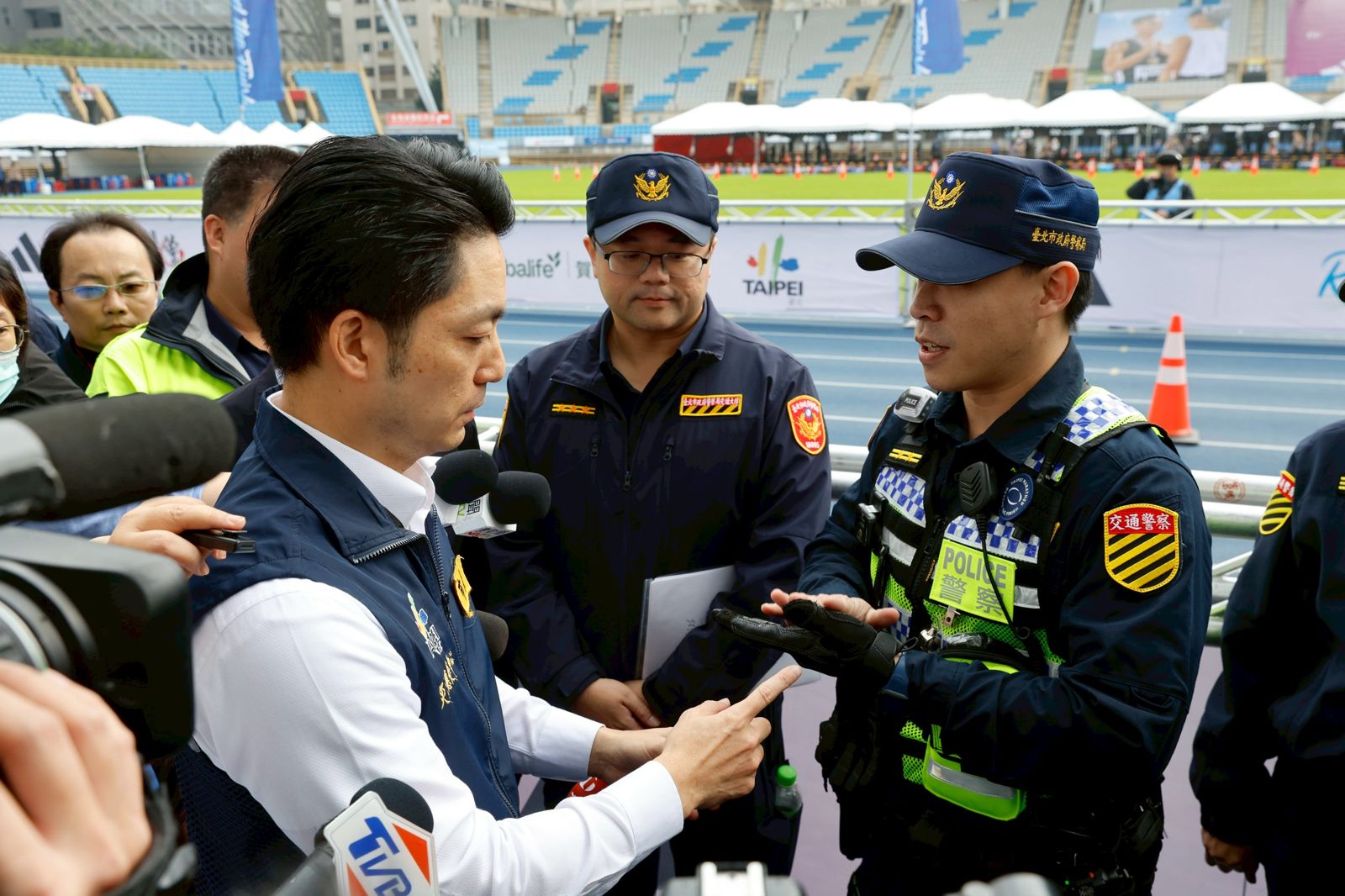 1219後首場大型活動！台北馬警力增1倍　蔣萬安：跨年比照同標準