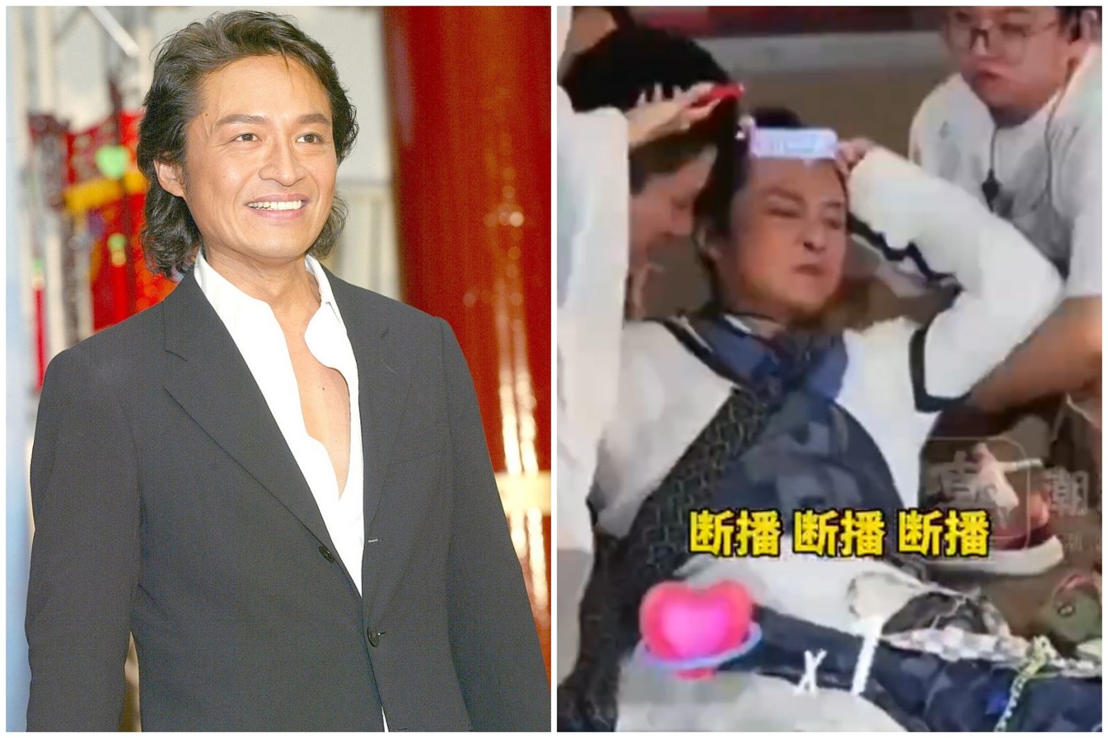 馬景濤直播中「暈倒重摔後腦杓」　眼神渙散超可怕