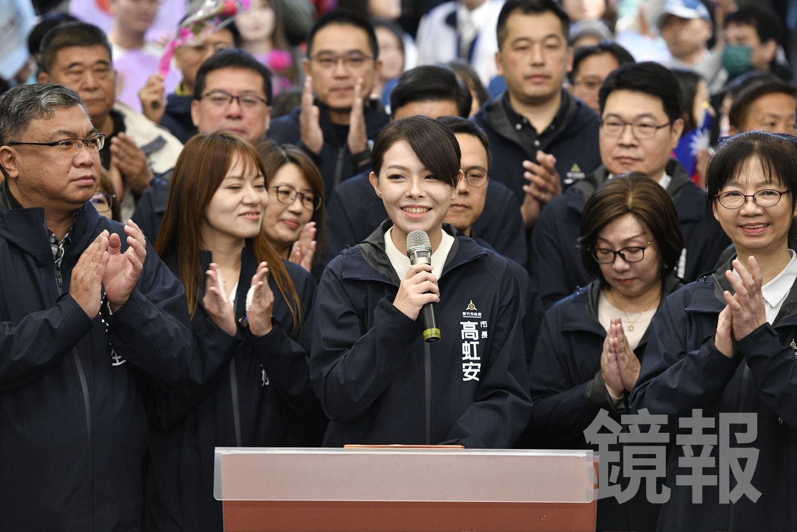 正式回歸新竹市長　高虹安致詞一度激動哽咽：我回來上班了！