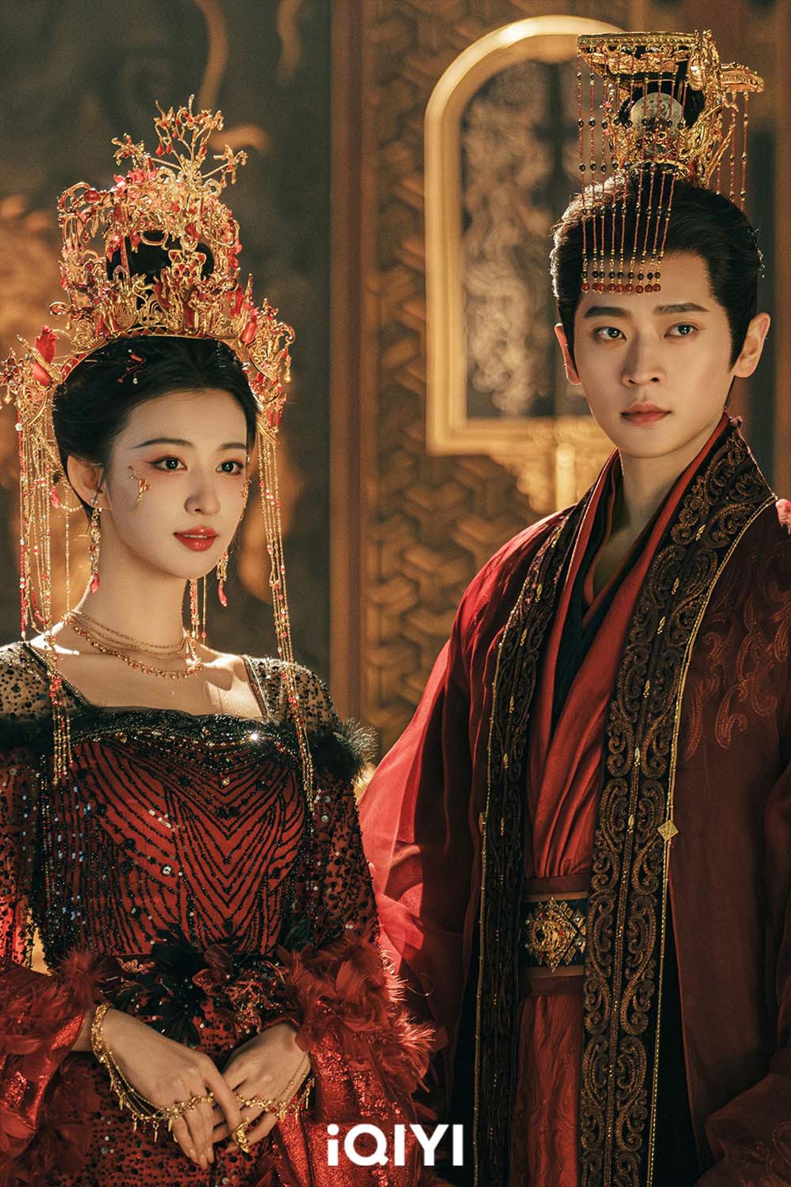 《成何體統》王楚然（左）與丞磊甜蜜大婚。愛奇藝國際版提供