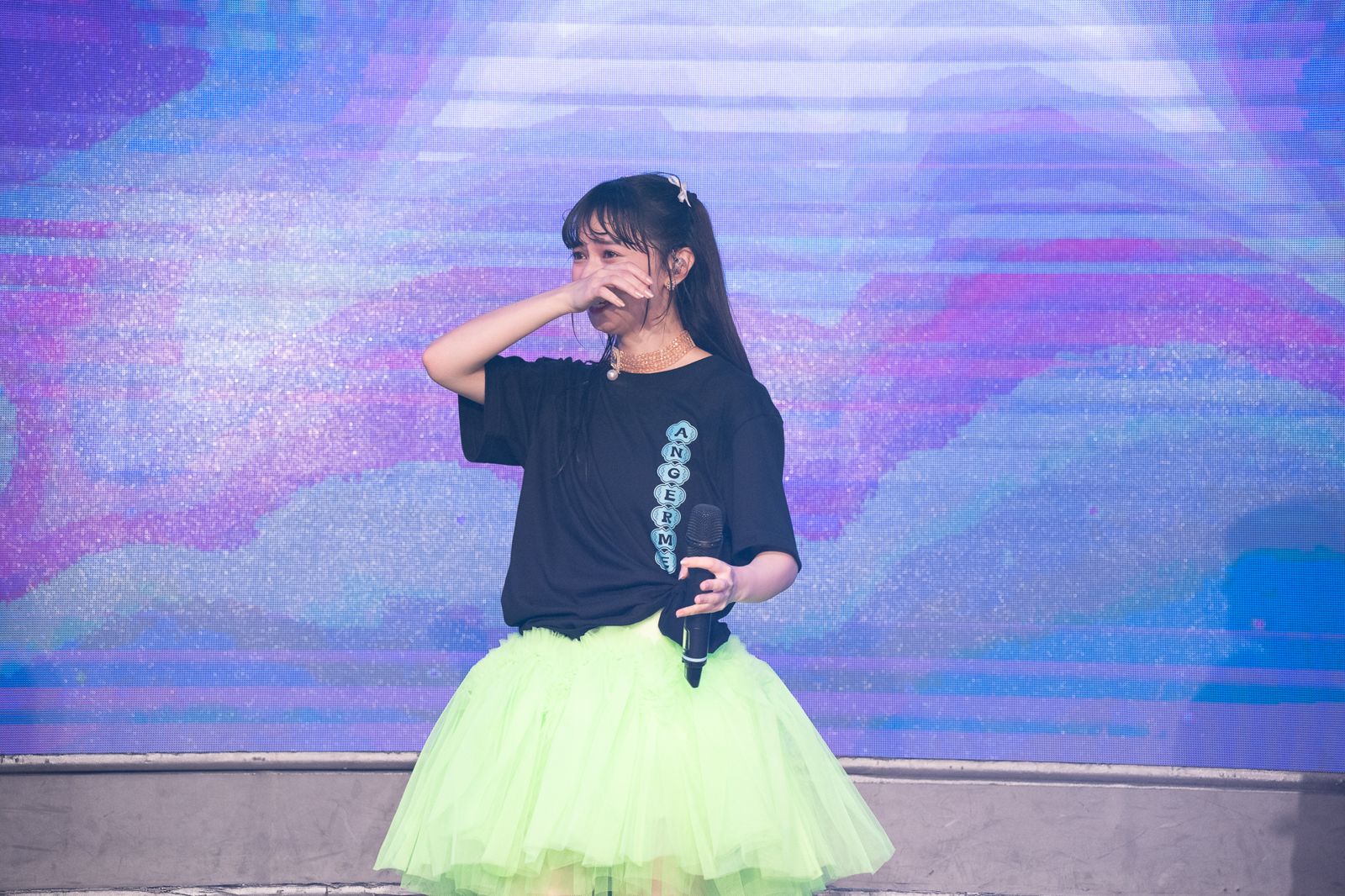 上國料萌衣被台灣粉絲的暖心應援惹哭。Welcome Music提供