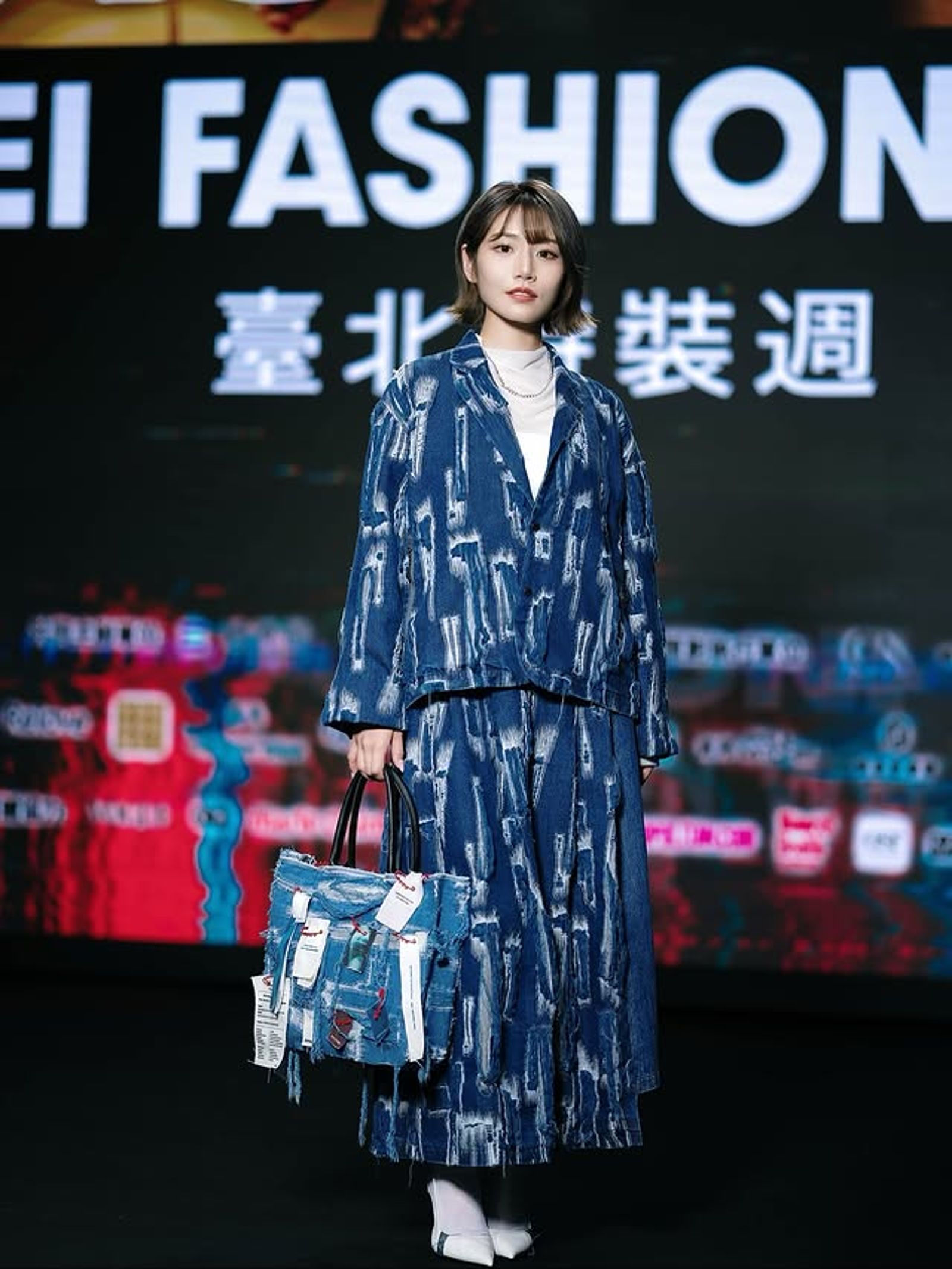 河北彩伽在台人氣高，日前才來台參加台北時裝周。翻攝IG@saika_kawakita__official