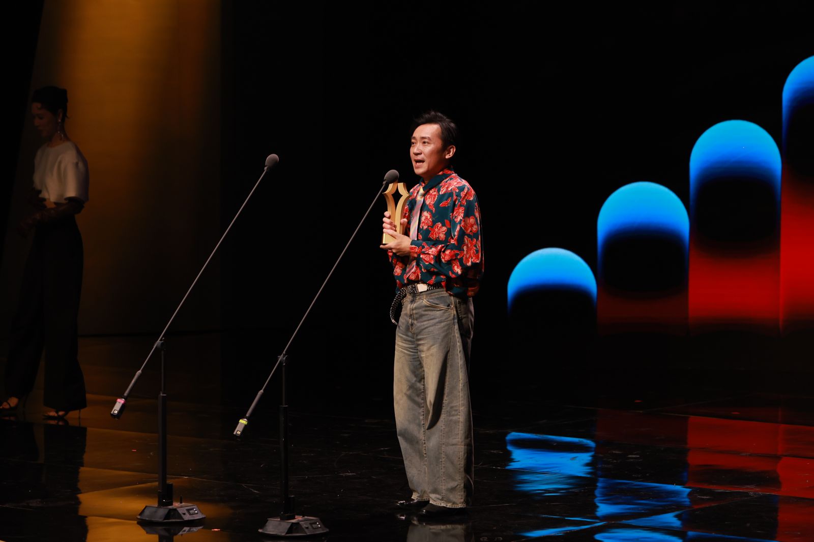 最佳戲劇類男演員獎《灰男孩》林子恆。台北戲劇獎提供