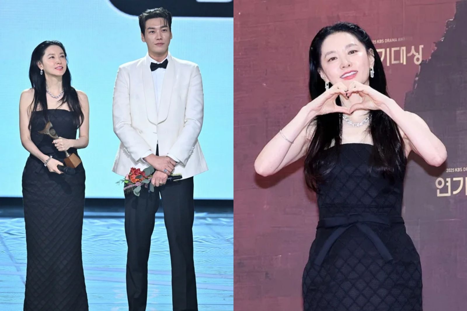 李英愛跨年夜奪情侶獎！　小16歲CP金英光「失言」急道歉