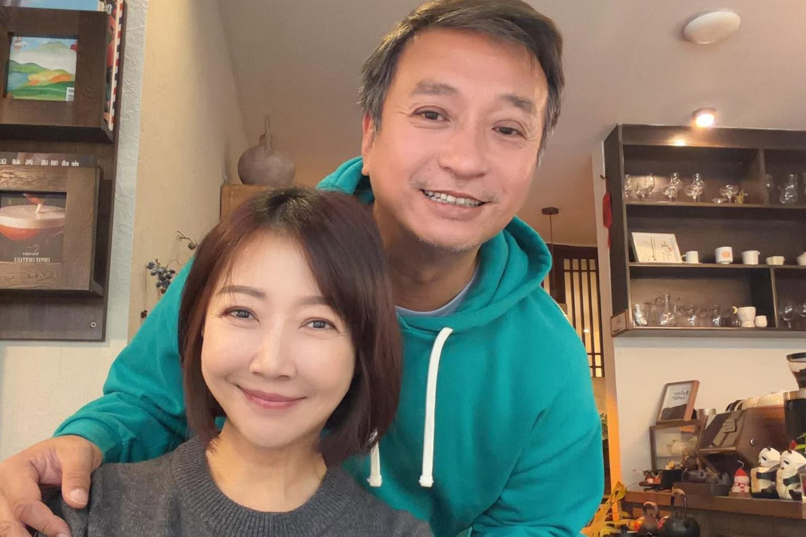 散步被指顏面失調!余皓然與王中平遭誤傳病況 本人無奈還原真相
