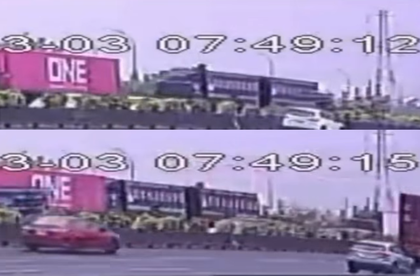 男子上班慘遭大車推撞夾殺!車禍畫面曝光 網揭所屬公司黑歷史