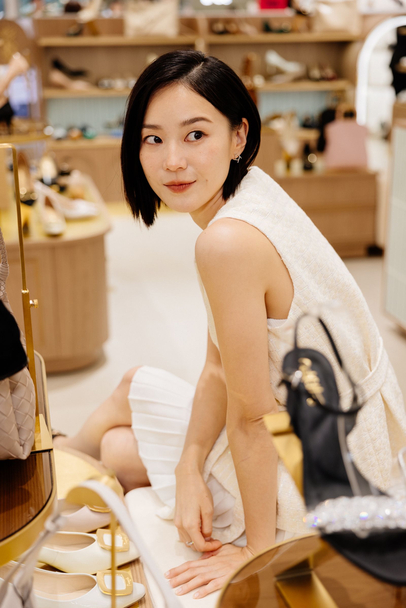 鍾瑶自爆是個愛買鞋囤鞋的人。東笙集團提供