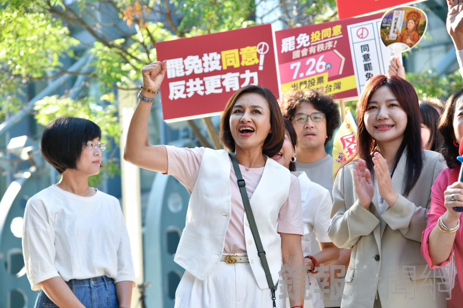 邱議瑩說，民調數字是參考，她予以尊重。（資料照片／李智為攝）