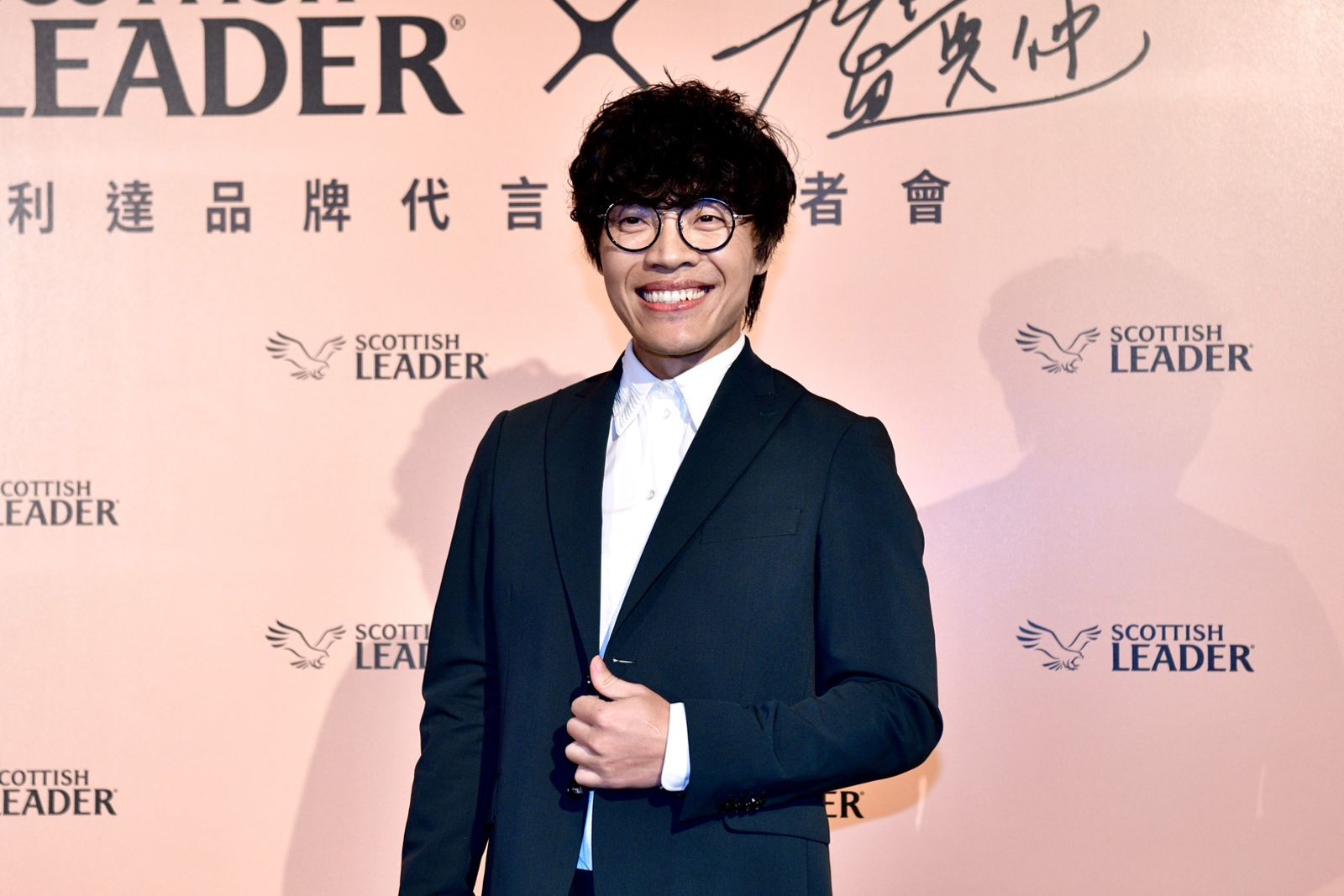 盧廣仲29日出席代言活動。攝影李智為