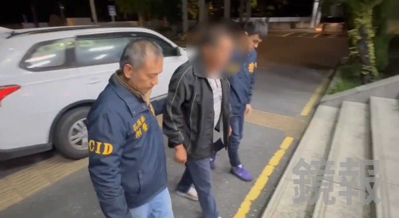 警方組成專案小組4小時就上門將肇逃駕駛逮捕歸案。翻攝畫面