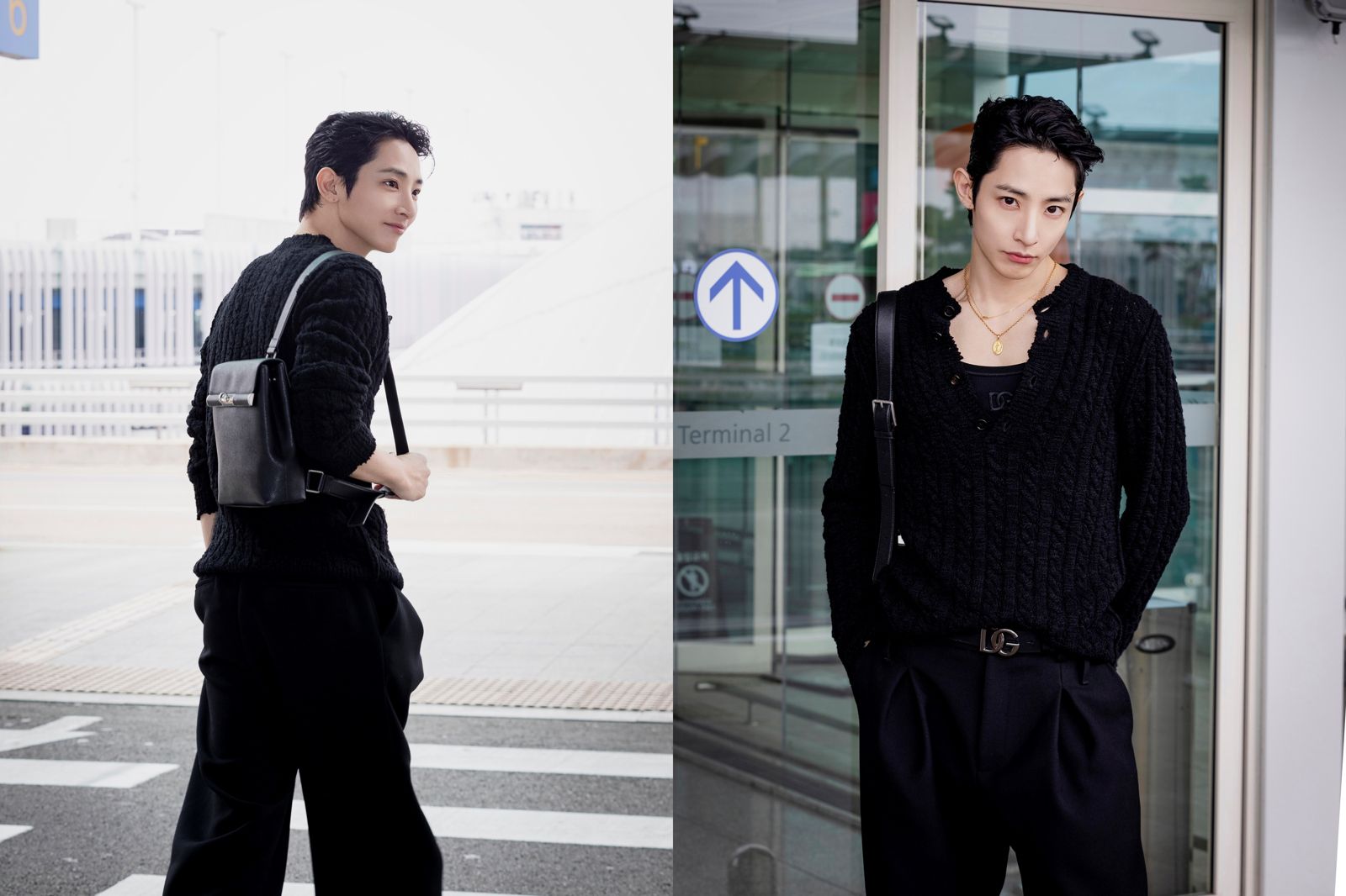 李洙赫撲台前秀機場時尚　未上市新品搶先穿帥到逆天