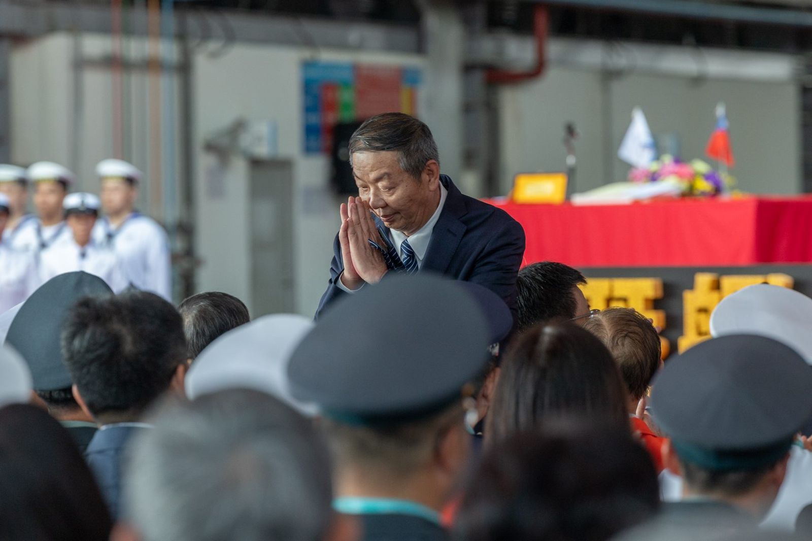 黃曙光的請辭，代表他和未來潛艦國造計畫說再見。圖／總統府提供