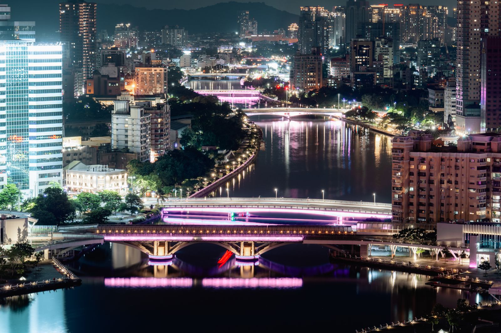 高雄愛河也迎接BLACKPINK到來。Live Nation Taiwan提供