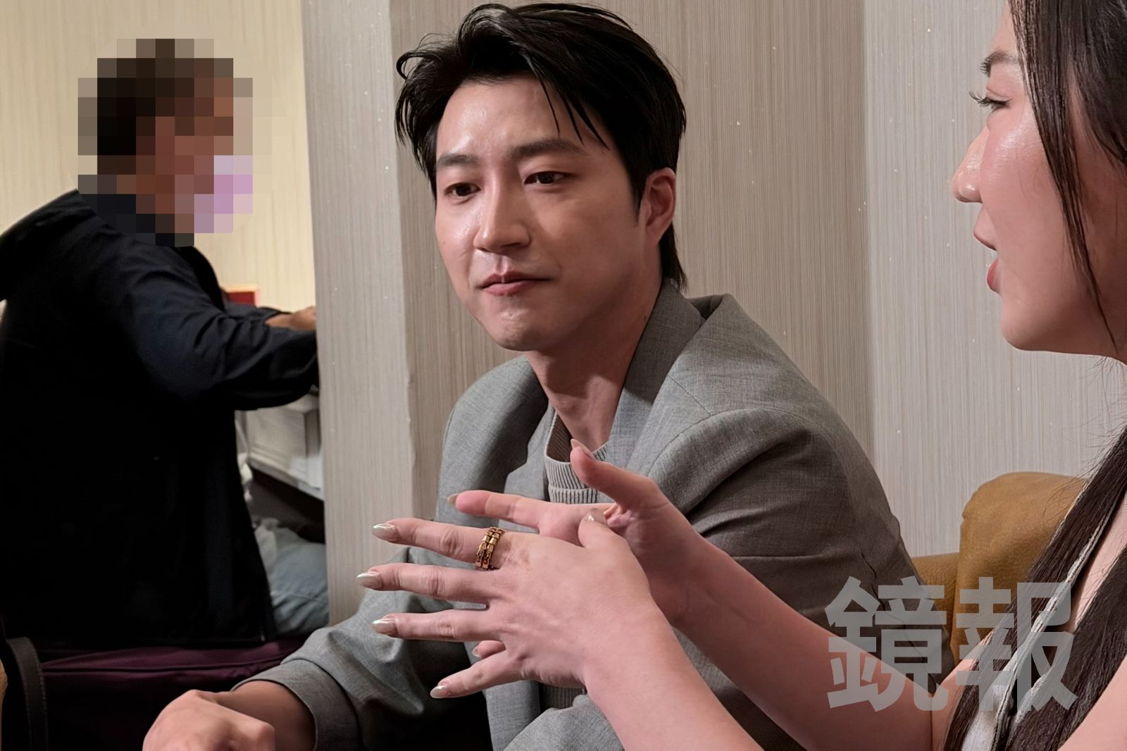 江宏傑早知「福原愛喜訊」：當然祝福　自曝身邊都是一類人「0發展可能」