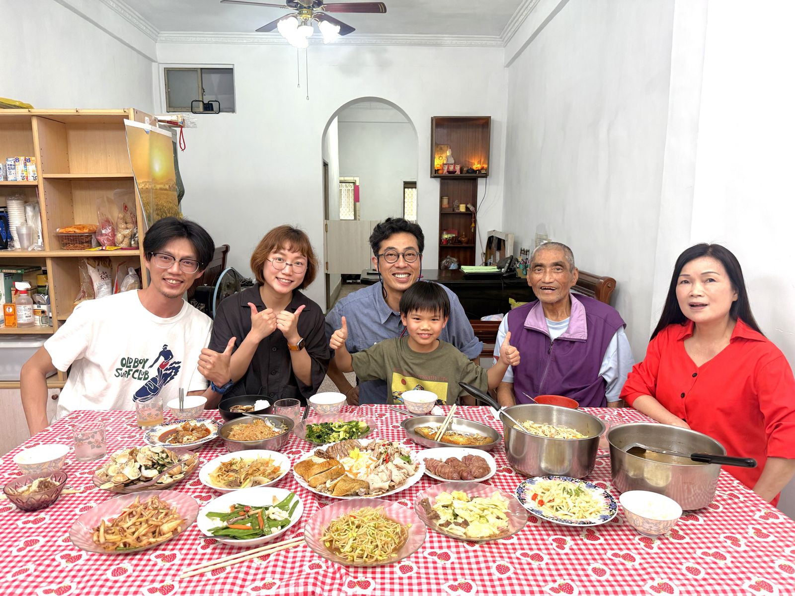 馬念先受邀上《誰來晚餐》。公視提供