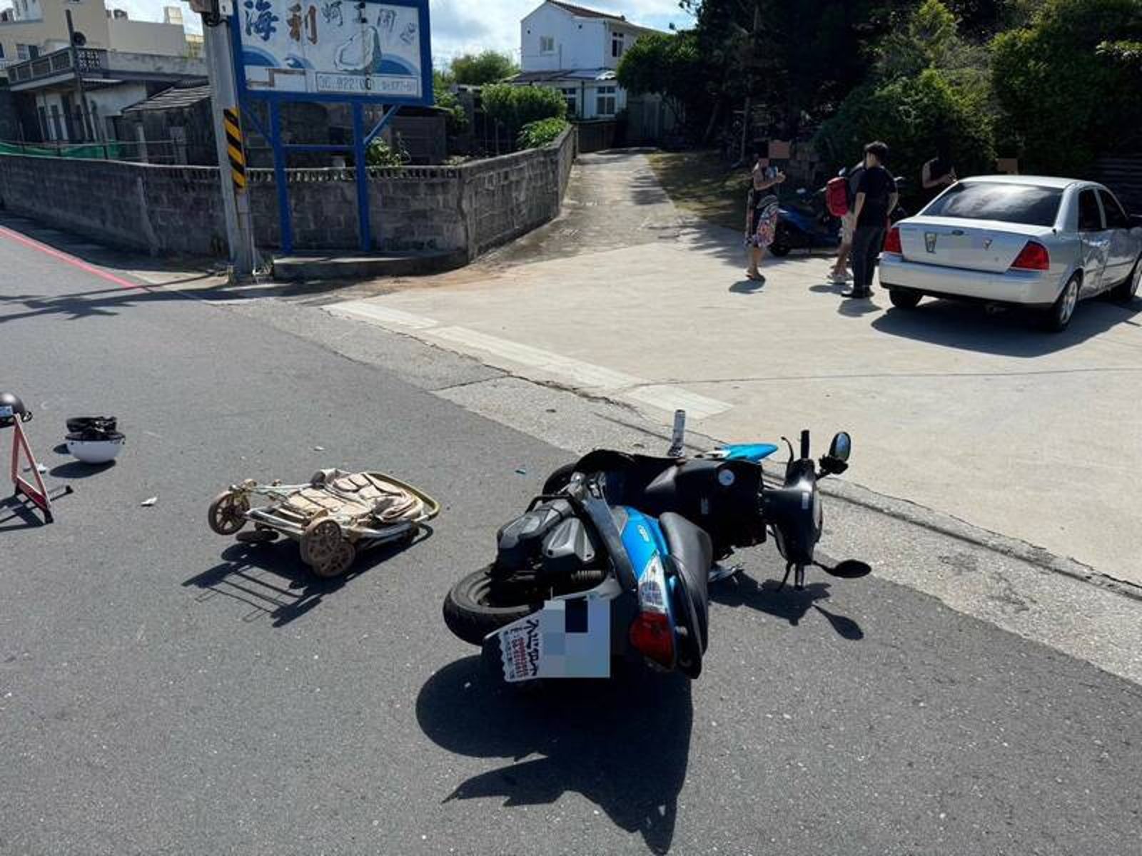 選手家屬澎湖死亡車禍　母胸前揹5月大男嬰命喪異鄉