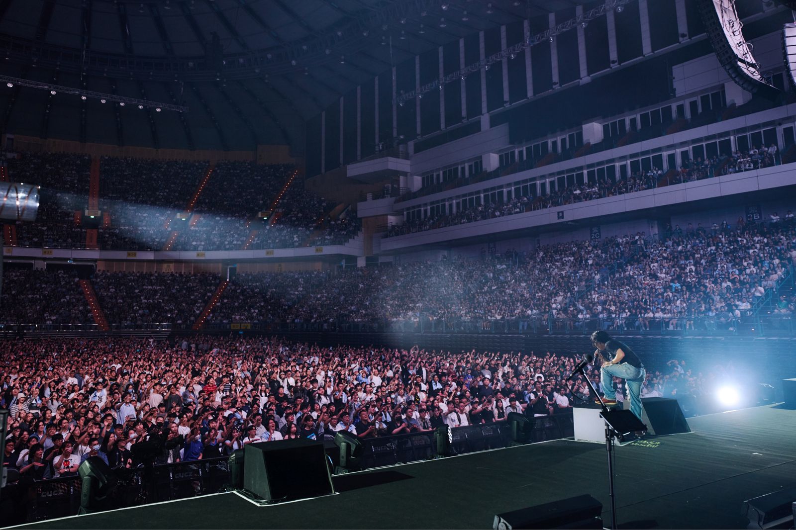 優里2場吸引2.3萬人次捧場。大鴻藝術BIG ART/超級圓頂SUPER DOME提供