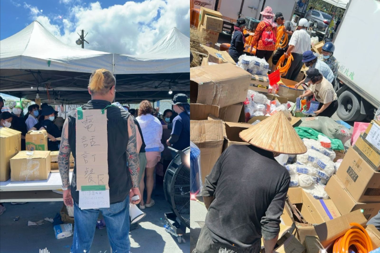 志工控訴持通行證、經花蓮縣政府許可仍不被放行。圖／翻攝自台灣極地救援聯盟志工Meimei Chen臉書