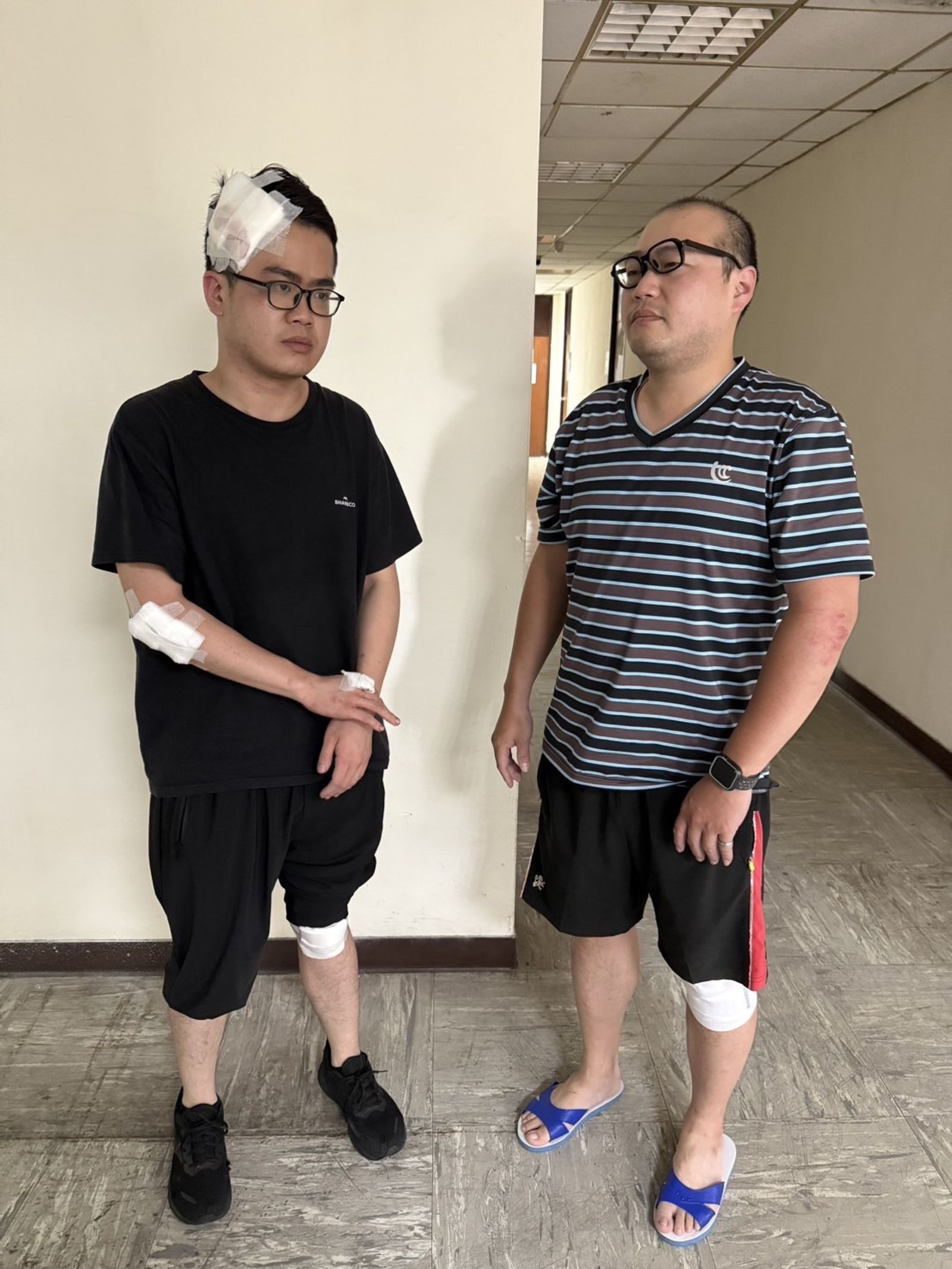 有片／毒犯衝撞警遭12槍制伏　蔣萬安赴派出所慰問：全力支持同仁執法！