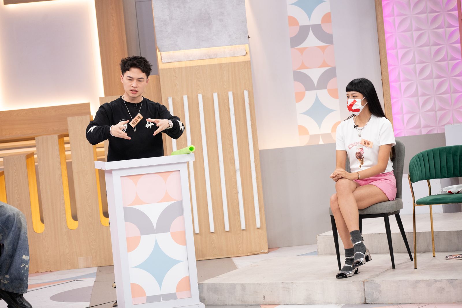 楊昇達說出祕密。東森綜合提供