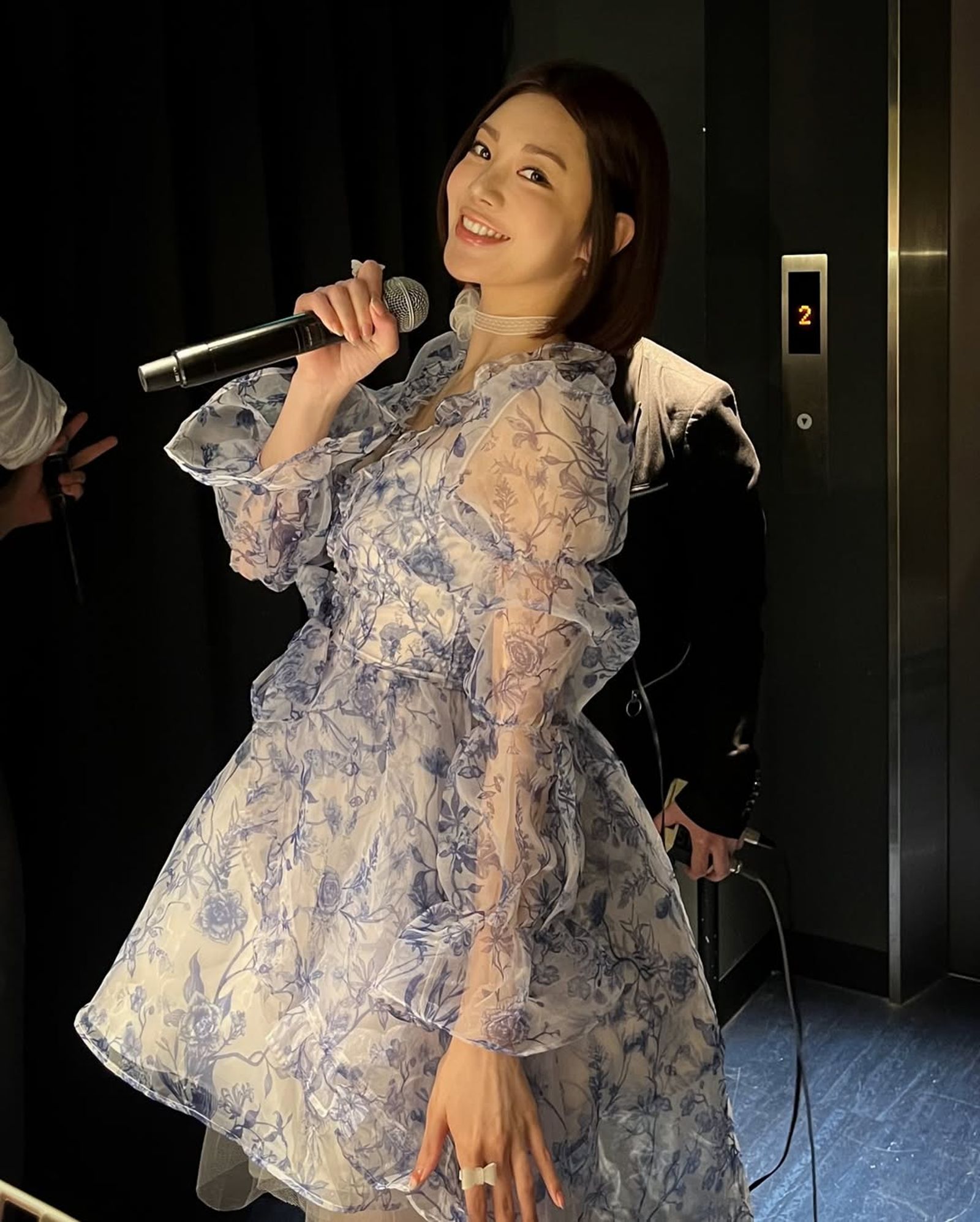 Lizzy在5月時先在東京辦見面會試水溫。翻攝IG@luvlyzzy