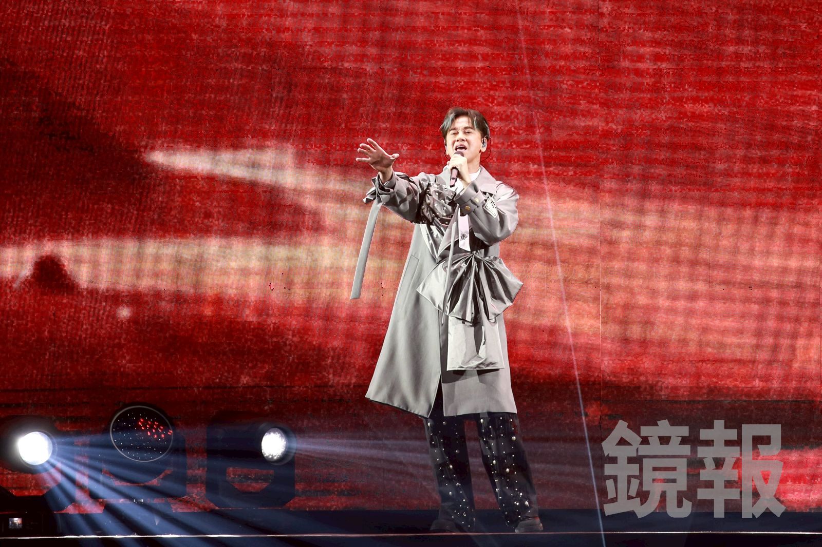 李聖傑攻蛋第二天，仍難掩興奮情緒。李鍾泉攝