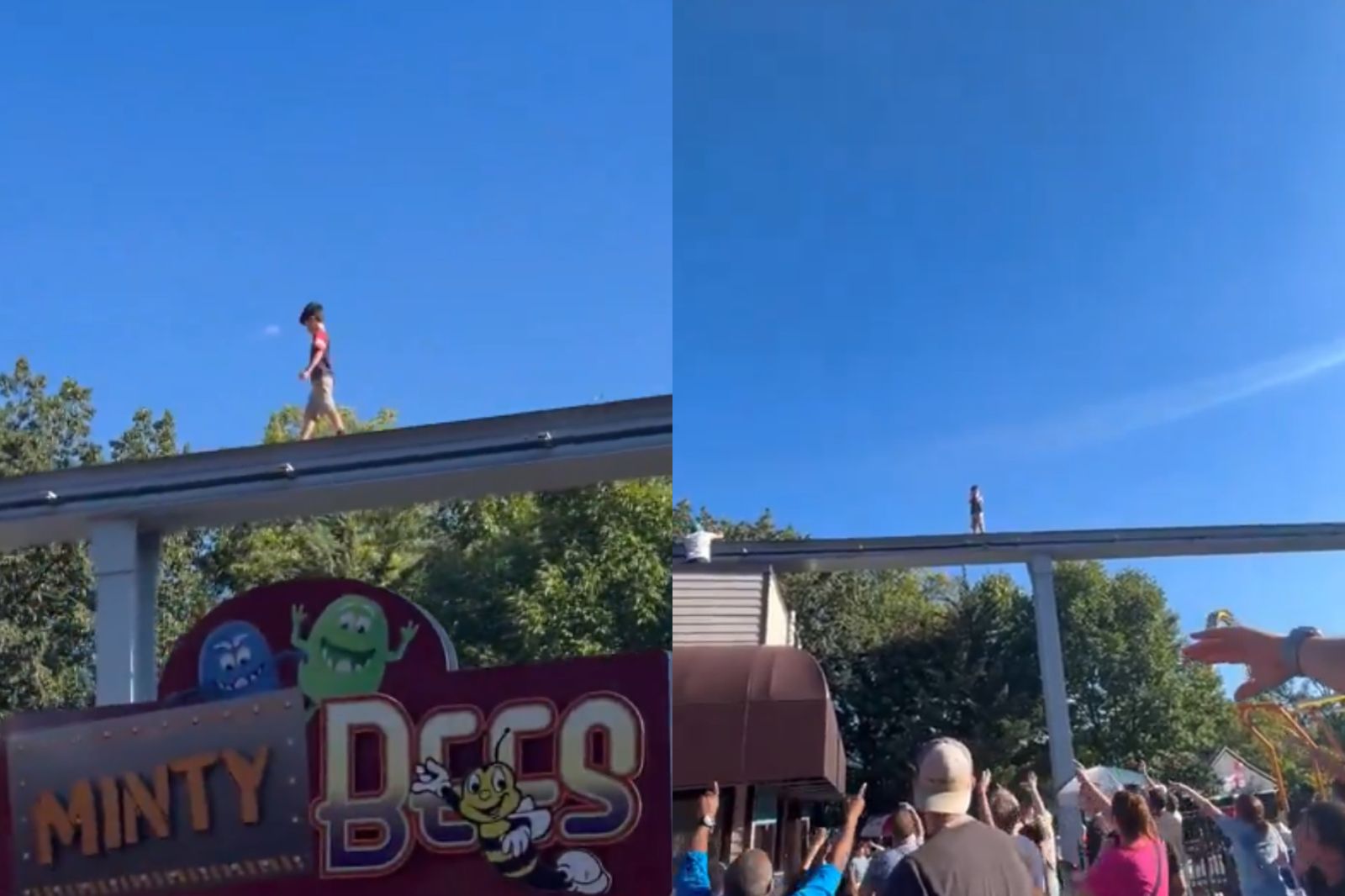 遊樂園驚魂記！走失男童闖30m高空軌道　熱心民眾「神救援」引歡呼