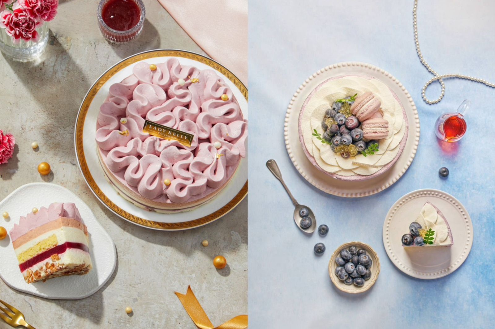 康乃馨、薰衣草都能吃！母親節花系蛋糕登場，清香少糖更沒負擔